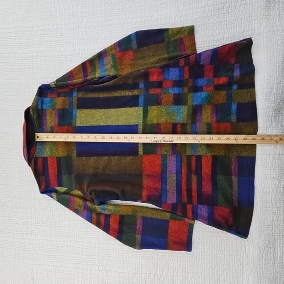 Parsley & Sage Shacket Women's Medium Fall Earth Tones EUC Long Sleeves Pockets - Picture 15 of 16